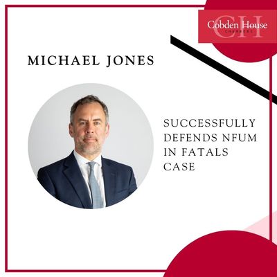 Michael Jones successfully defends NFUM in fatals case