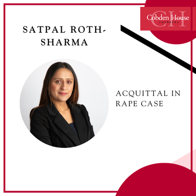 Satpal Roth-Sharma successfully secured an acquittal on a rape case