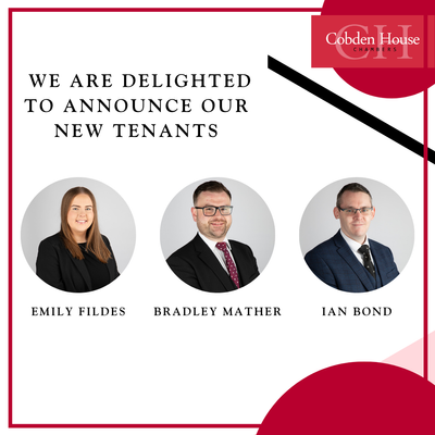 Chambers Welcomes New Tenants: Ian Bond, Bradley Mather, and Emily Fildes 